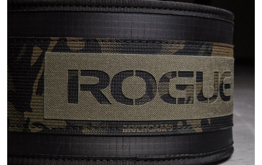 ROGUE USA NYLON LIFTING BELT CAMO