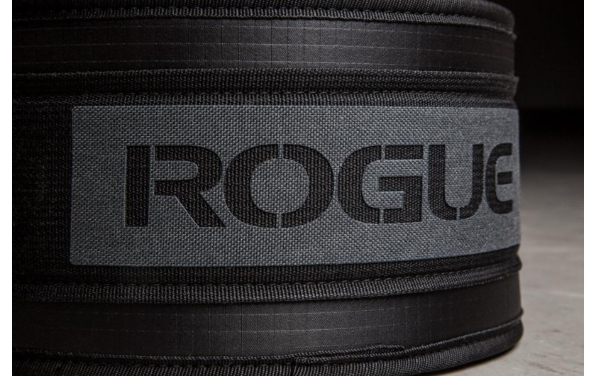 ROGUE USA NYLON LIFTING BELT GRAY