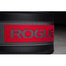 ROGUE USA NYLON LIFTING BELT RED