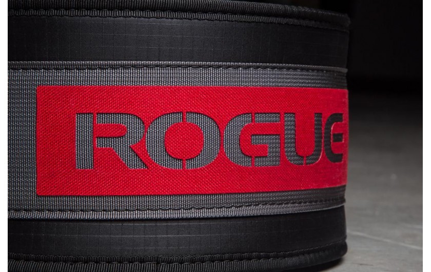 ROGUE USA NYLON LIFTING BELT RED