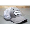 ROGUE PATCH TRUCKER HAT WHITE GREY