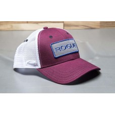 ROGUE PATCH TRUCKER HAT MAROON