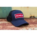 ROGUE PATCH TRUCKER HAT NAVY BLACK