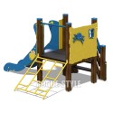 Игровой комплекс желто-голубой «Чемпион-1-NEW»