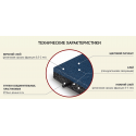 Напольное покрытие Размер: 40 мм